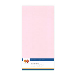 LKK-4K15 Linen Cardstock Square Light Pink 10pcs