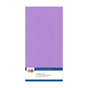 LKK-4K17 Linen Cardstock Square Lilac 10pcs