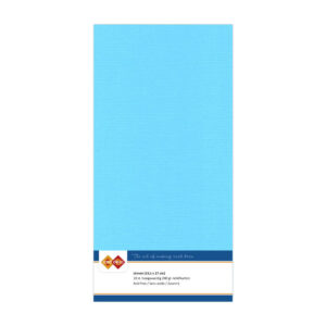 LKK-4K29 Linen Cardstock Square Sky Blue 10pcs