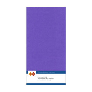 LKK-4K18 Linen Cardstock Square Violet 10pcs