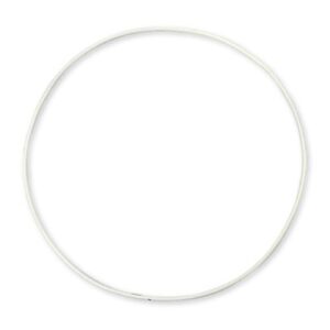 Restyle Ring metaal wit 50 cm