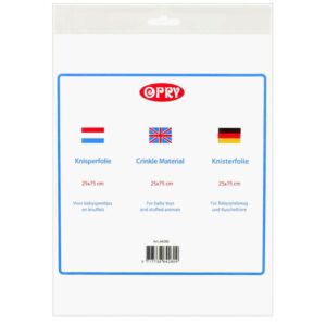 OPRY knisperfolie per vel