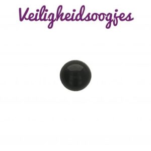 Veiligheidsoogjes Dierenogen Zwart 6-30mm