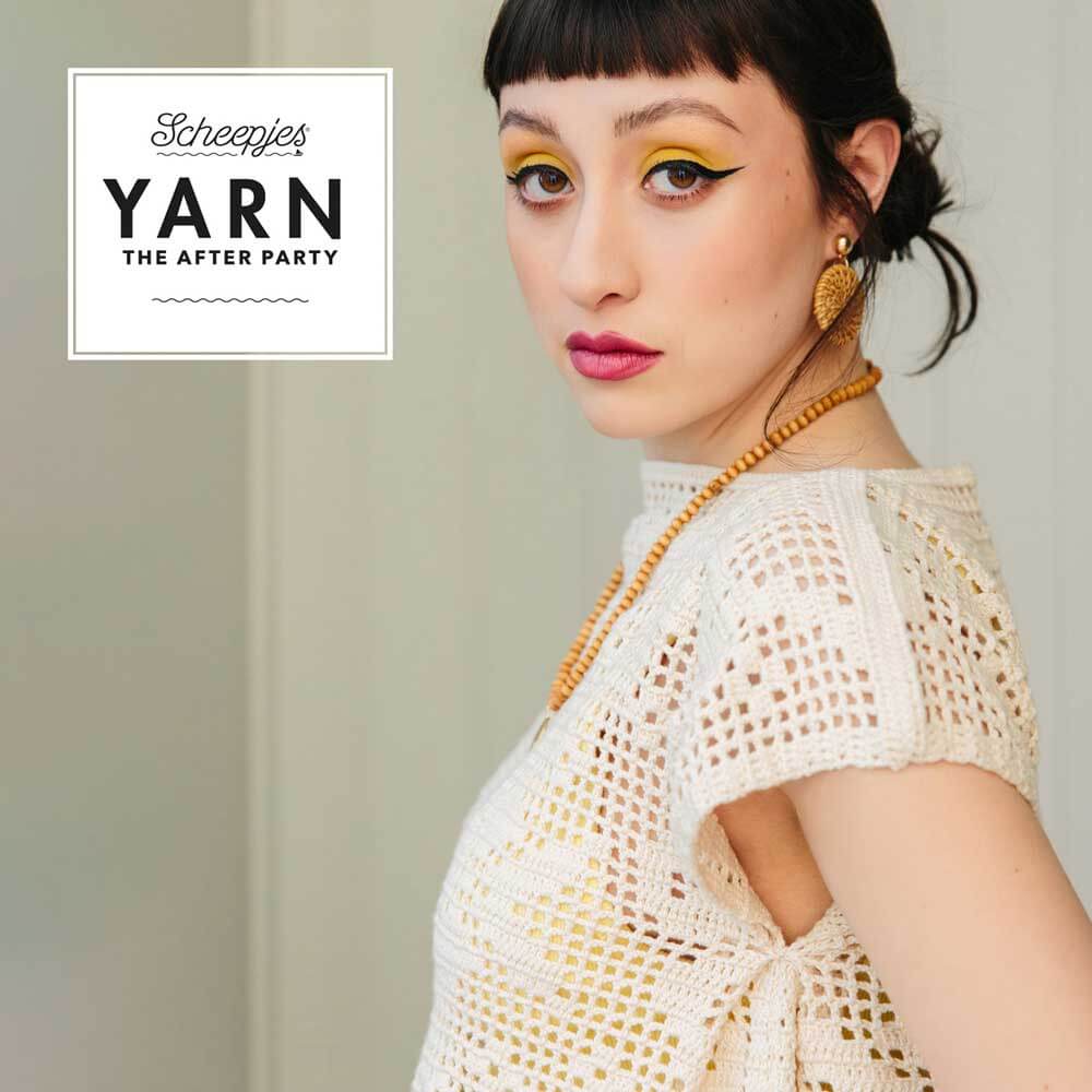 YARN The After Party nr.149 Gentle Breeze Filet Top - Afbeelding 2