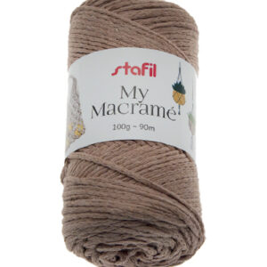 108073-06 Stafil Macrame Yarn 100gr 90mtr Coffee