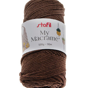 108073-09 Stafil Macrame Yarn 100gr 90mtr Dark Brown