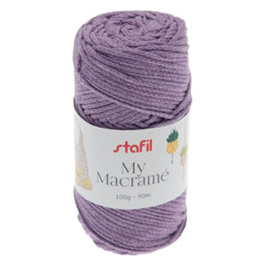 108073-13 Stafil Macrame Yarn 100gr 90mtr Violet