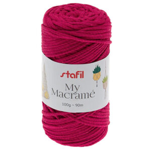 108073-15 Stafil Macrame Yarn 100gr 90mtr Pink