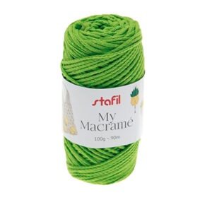 108073-19 Stafil Macrame Yarn 100gr 90mtr Green