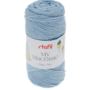 108073-20 Stafil Macrame Yarn 100gr 90mtr Blue Baby