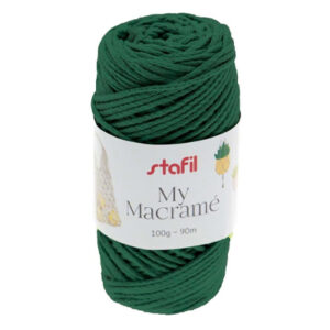 108073-22 Stafil Macrame Yarn 100gr 90mtr Dark Green