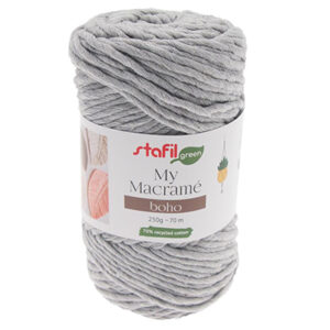 108076-07 Stafil Macrame Boho 250gr 70mtr Stone
