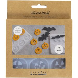 371403 Creativ Siliconen vormen vleermuizen en pompoenen