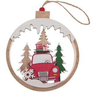 3993-011 Stafil DIY Set Wooden Sphere Car with presents