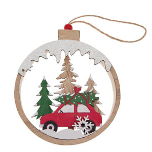 3993-031 Stafil DIY Set Wooden Sphere Car with tree