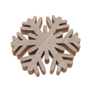 3940-1 Stafil Wooden Snowflake