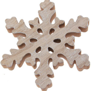 3940-2 Stafil Wooden Snowflake