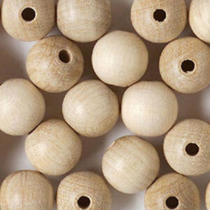 866-501 Stafil Wooden Balls Naturel 50mm 2pcs