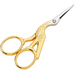 339010-2 Stafil Embroidery Scissor handle gilded 115cm
