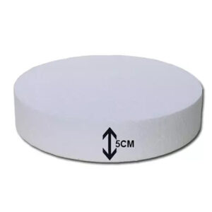 Piepschuim Vorm Cilinder hoogte 5cm en dia 15cm