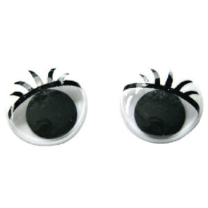 7430-321 Stafil Moving eyes with eyelashes 10pcs 12mm