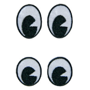 7430-411 Stafil Fabric eyes 4pcs 20x30mm
