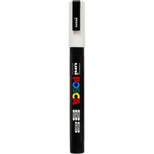 274052 Posca Marker 0,9-1,3 mm fijn wit
