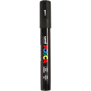 276046 Posca Marker 2,5 mm medium zwart