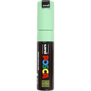 278033 Posca Marker 8 mm breed lichtgroen