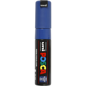 278041 Posca Marker 8 mm breed blauw