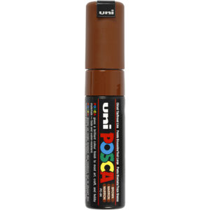 278045 Posca Marker 8 mm breed bruin