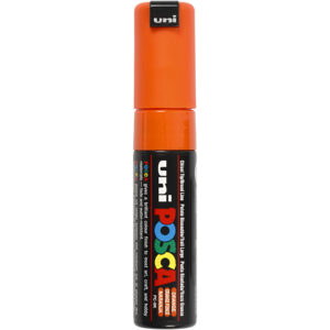 278054 Posca Marker 8 mm breed oranje