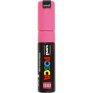 278056 Posca Marker 8 mm breed roze