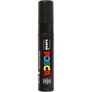 279046 Posca Marker 1,5 mm extra breed zwart