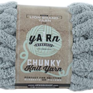 Lion Brand Yarn Chunky Knit Yarn Eucalyptus