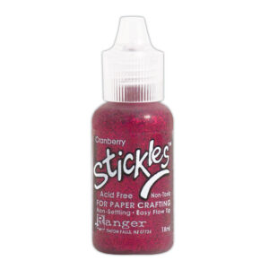 SGG38443 Ranger Stickles Glitter Glue Cranberry