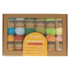 Scheepjes Softfun colour pack 12x20g Summer Party