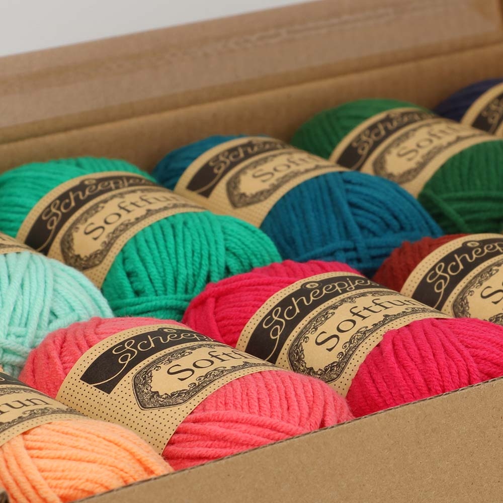 Scheepjes Softfun colour pack 12x20g Floral Fantasy - Afbeelding 4