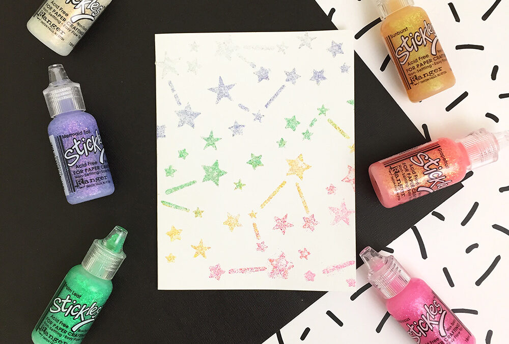 Alles over Stickles Glitterlijm