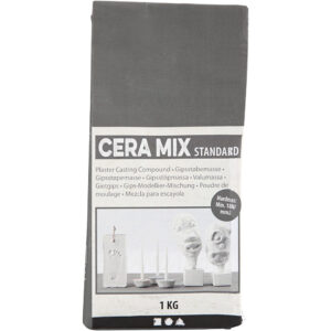 786500 Creativ company Cera-Mix Standaard gipsgietmix lichtgrijs 1 kg