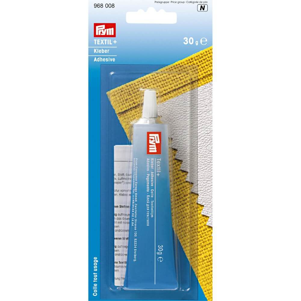 Prym Textil+ textiellijm tube 30 gram - Afbeelding 2